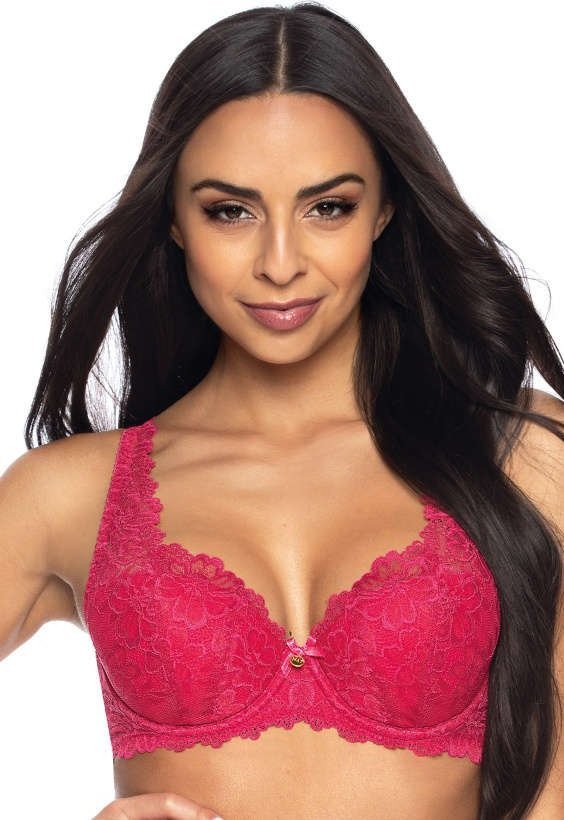 MAT Lingerie Biustonosz usztywniany rubin Carmela M-053/22 70B