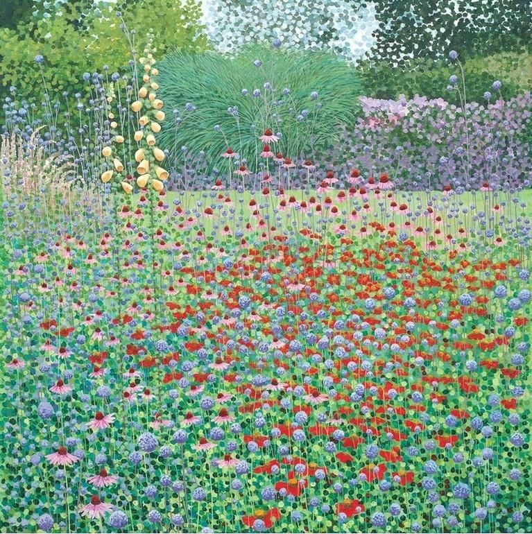 Susan Entwistle Karnet z kopertą Ogród Wisley