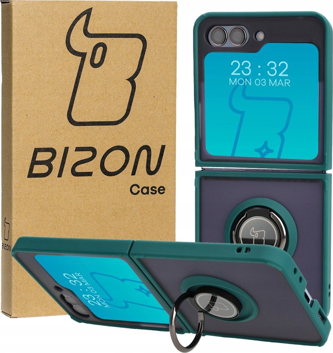 Bizon Etui z uchwytem Bizon do Galaxy Z Flip5, obudowa