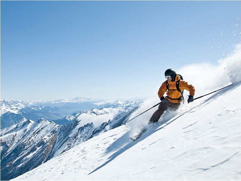 DecoNest Fototapeta - Narciarstwo - 400X309