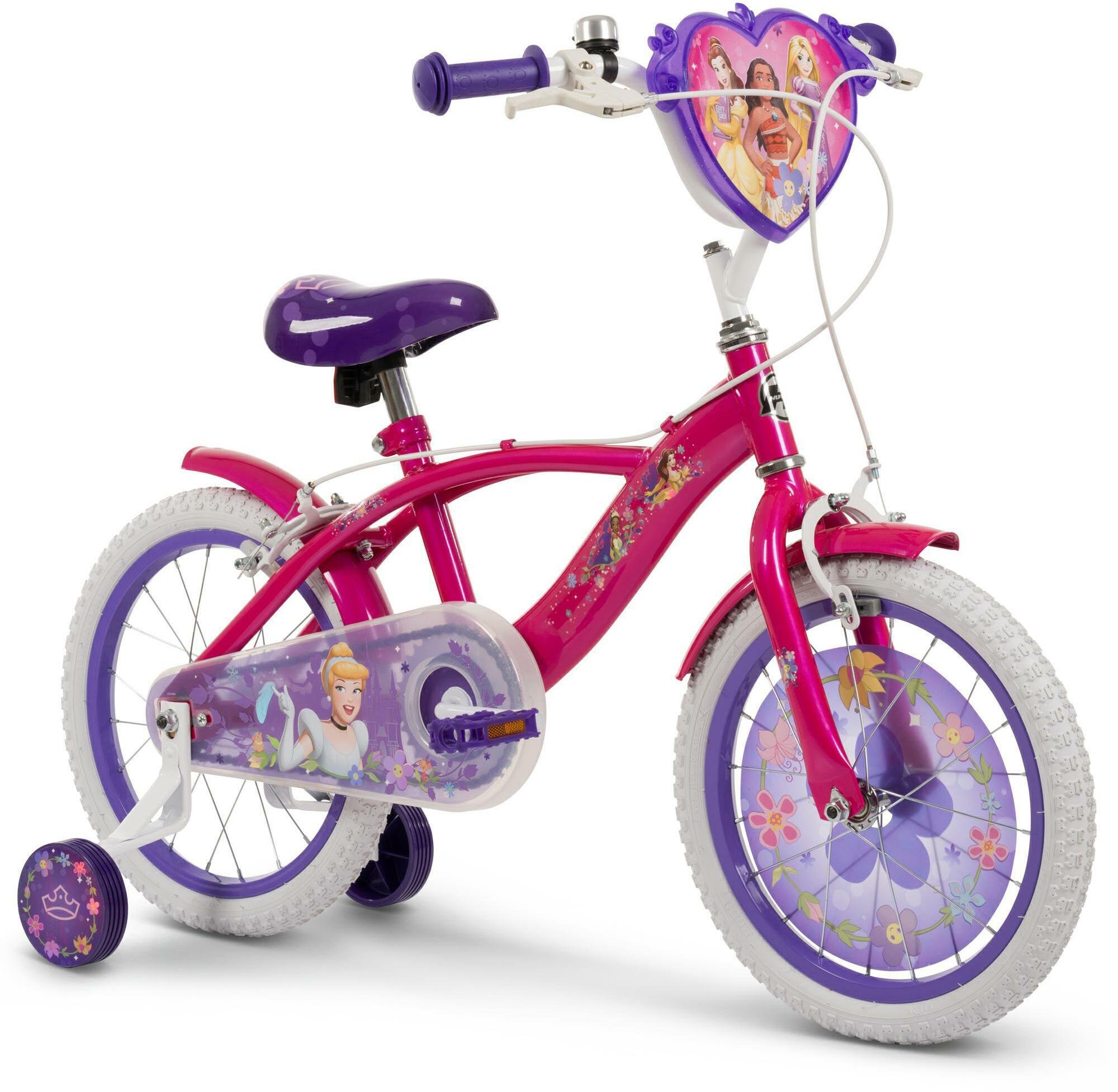 Rowerek dziecięcy Disney Księżniczki Princess 16 cali różowy 5-7 lat