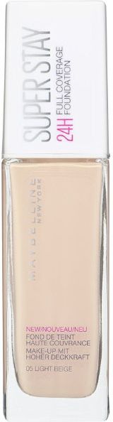 Maybelline Super Stay 24H Full Coverage Foundation długotrwały podkład kryjący do twarzy 05 Light Beige 30ml