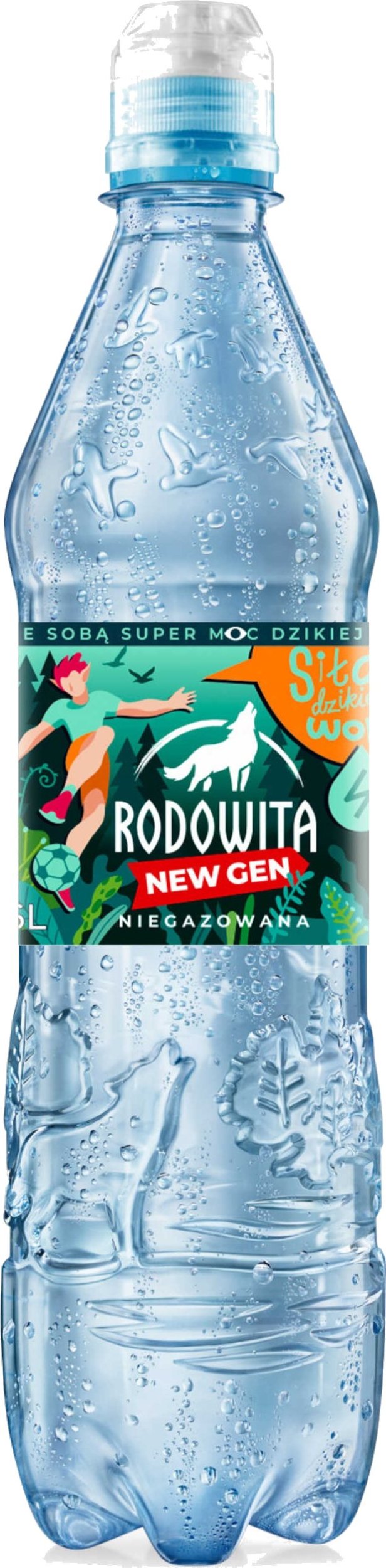 Woda Rodowita z Roztocza Woda mineralna RODOWITA z Roztocza niegazowana Sport 0,6 l