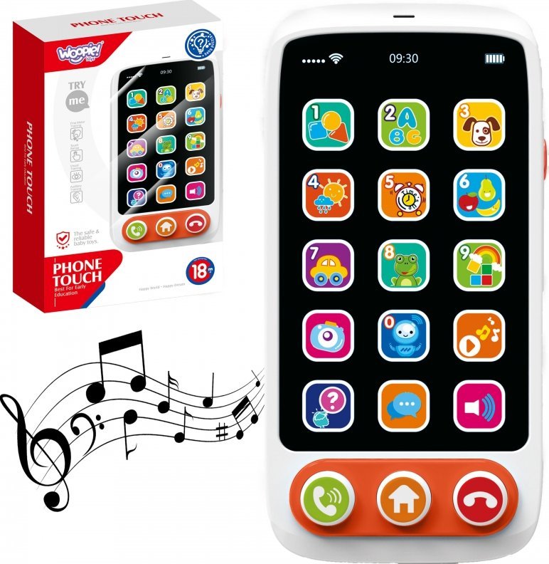 Woopie Telefon Interaktywny Smartfon Dla Dzieci