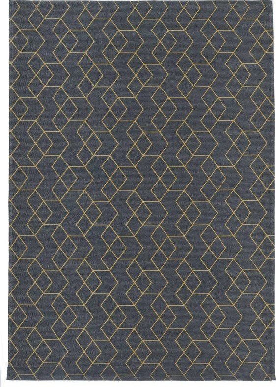 Carpet Decor DYWAN ŁATWOCZYSZCZĄCY CUBE GOLDEN MAGIC HOME - 160x230 CM