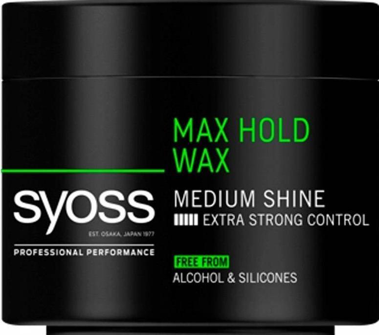 Syoss SYOSS_Max Hold Wax Medium Shine wosk stylizujący do włosów 150ml