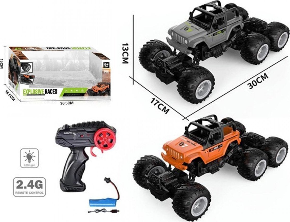 Auto R/C 2,4 GHz ładowanie USB