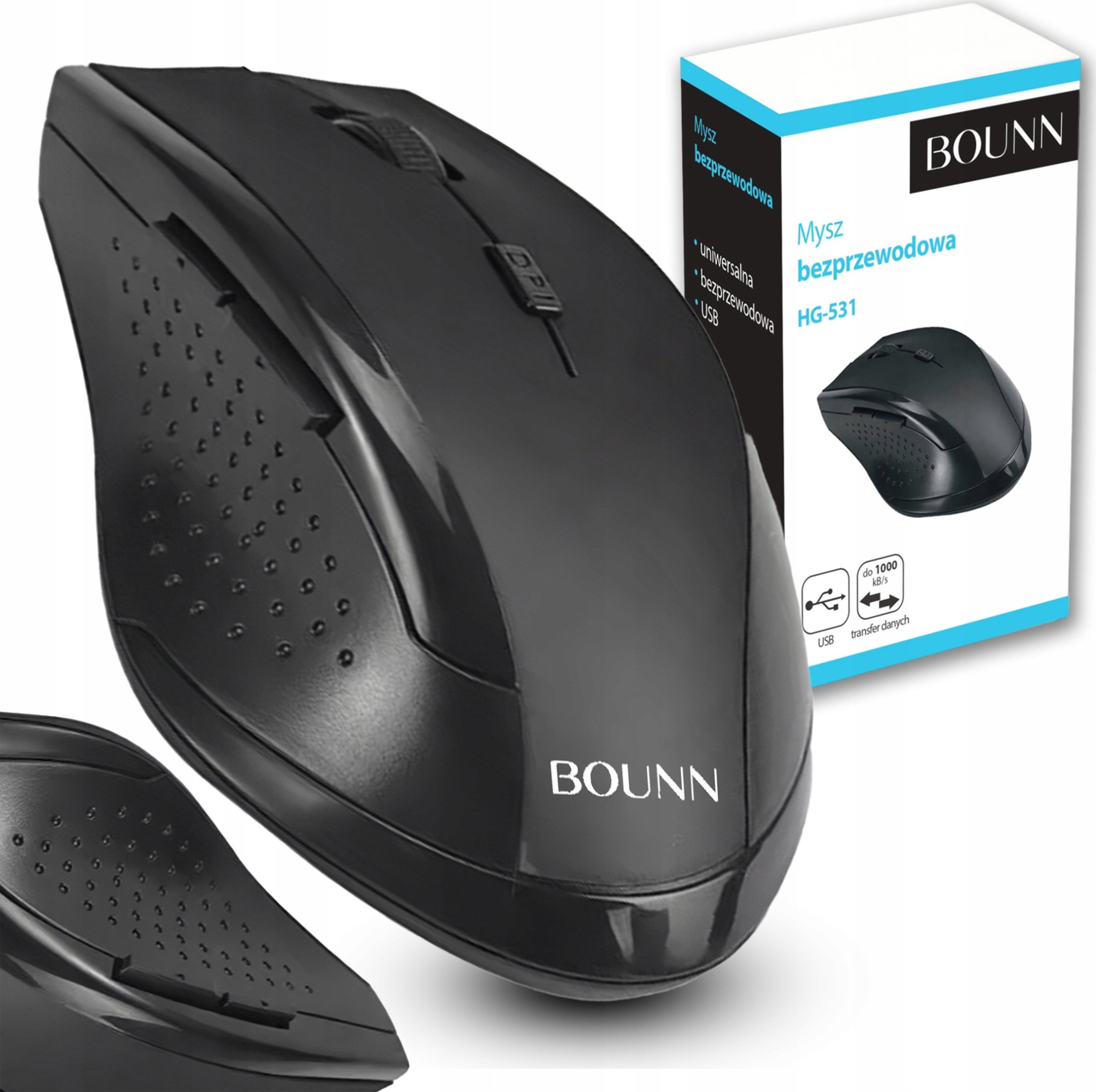 Mysz Bounn Bounn Myszka bezprzewodowa HG-531