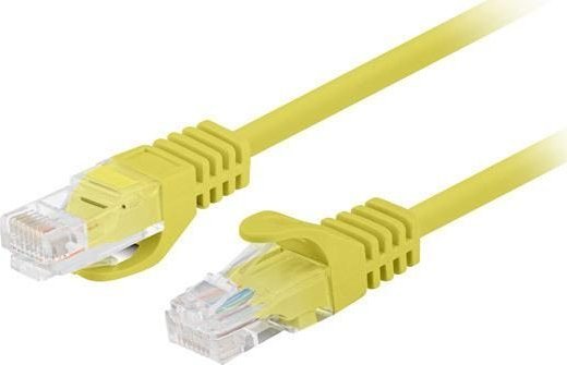 Lanberg PATCHCORD KAT.5E UTP 7.5M ŻÓŁTY FLUKE PASSED LANBERG