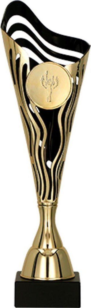 Victoria Sport Puchar plastikowy złoto-czarny