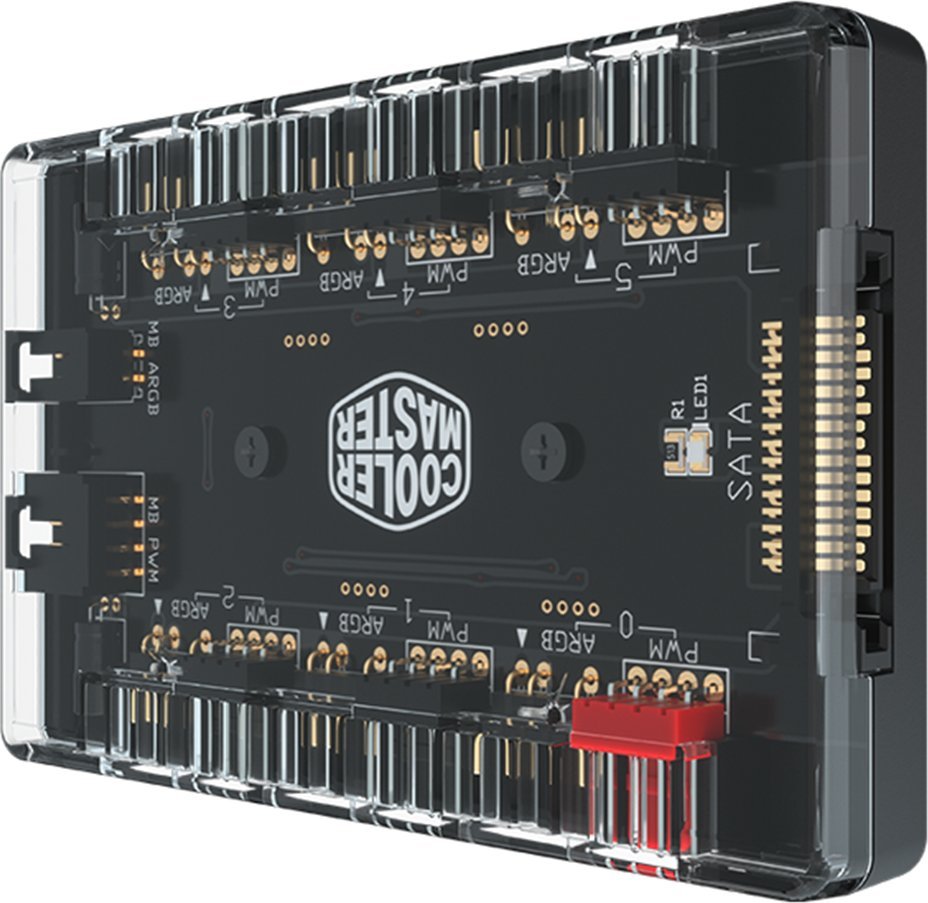 Cooler Master hub ARGB & PWM 1 to 6 Port