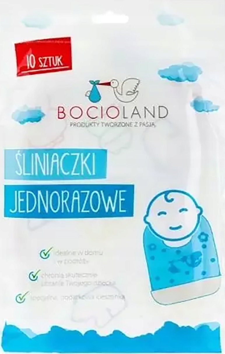 Bocioland 1578 ŚLINIAK JEDNORAZOWY 10SZT BOC0157