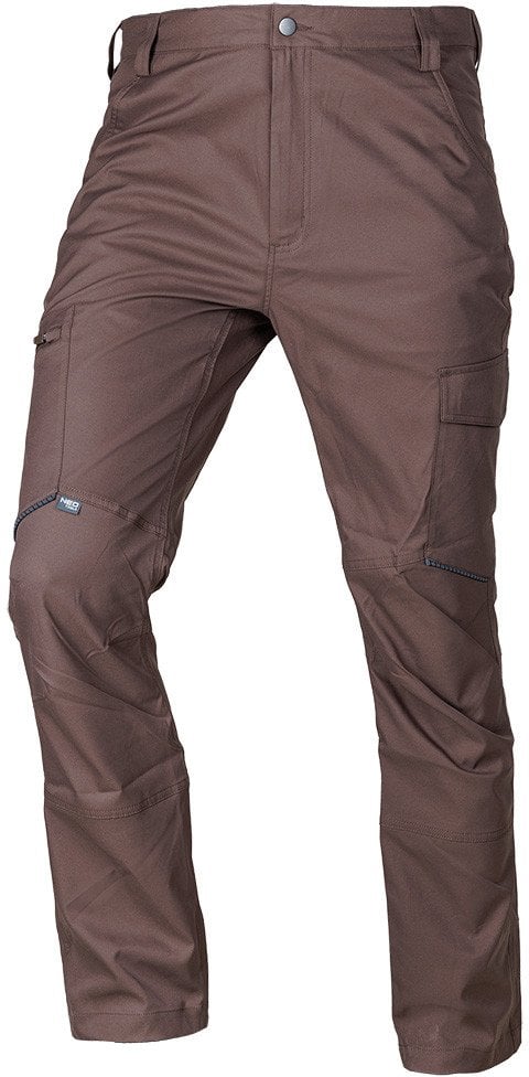 Spodnie robocze Mix&Match, stretch, brązowe, rozmiar S