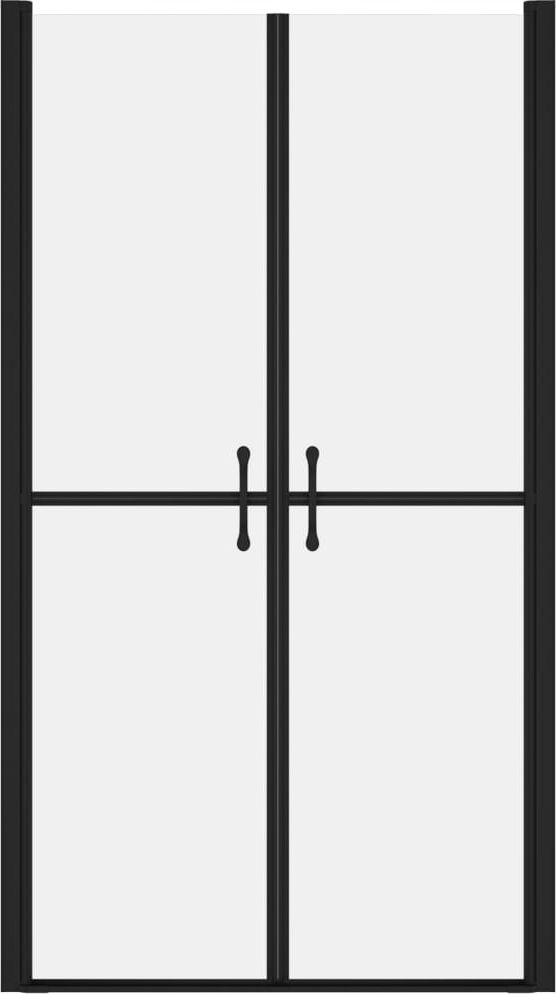 vidaXL Drzwi prysznicowe, szkło mrożone, ESG, (68-71)x190 cm