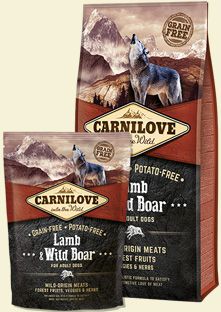 Carnilove Lamb & Wild Boar For Adult - 1.5 kg