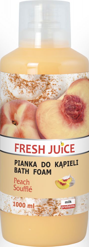 Fresh Juice Pianka do kąpieli Brzoskwiniowy suflet 1000ml