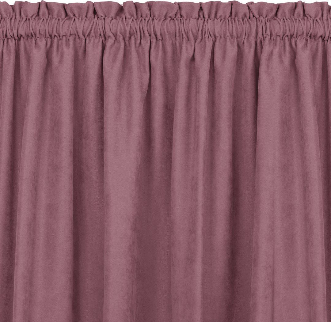 Homede Homede Zasłona MILANA szenilowa z tunelem 420x300 liliowa wzór 2