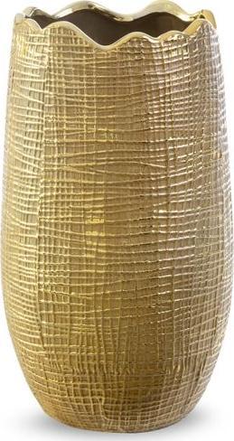 Eurofirany WAZON DEKORACYJNY SELMA (FI) 18X32 CM BRĄZOWY