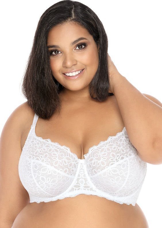 MAT Lingerie Biustonosz miękki biały Jackie M-0168/2 70D