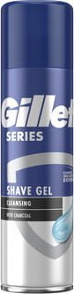 Gillette Gillette Series Oczyszczający żel do golenia z węglem aktywnym, 200 ml