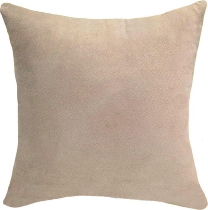 KOMA Poszewka na poduszkę welurowa 40x40 velvet beżowa