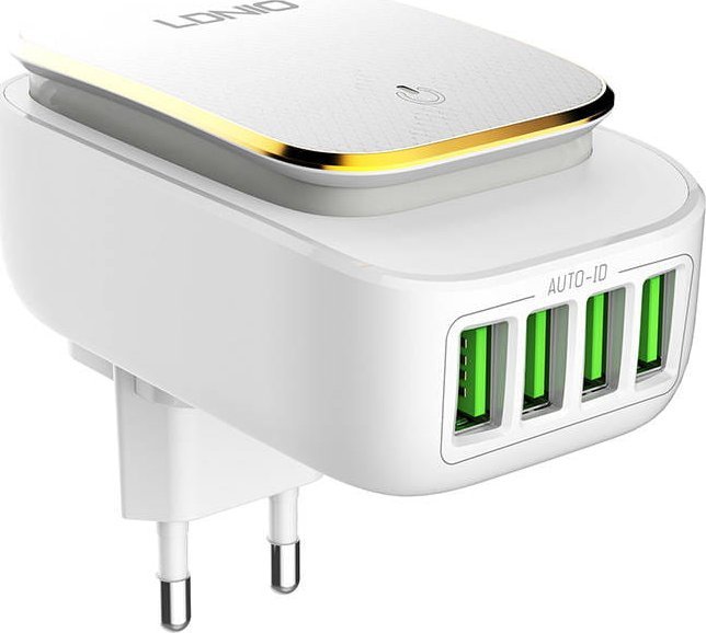 Ładowarka LDNIO 4x USB-A 4.4 A (A4405 EU)