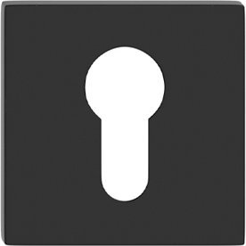 SZYLD DRZWIOWY KWADRAT WKŁADKA CZARNY