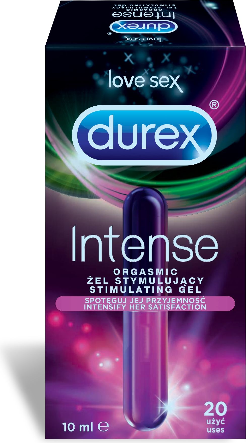 Durex ½EL INTENSE ORGASMIC 10ML 122824 - 5900627068344