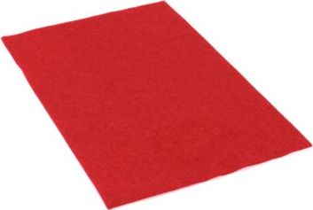 Penword Filc dekoracyjny PENWORD 20x30cm 10szt. - czerwony Penword