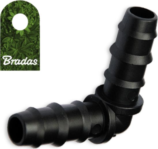 Bradas Kolanko z wtykiem na wąż 16mm do węży nawadniających Bradas 7270
