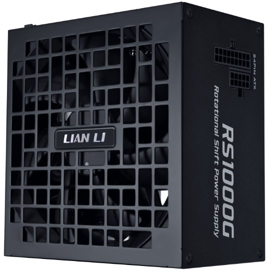 Zasilacz SilentiumPC Lian Li RS Series 80 PLUS Gold Zasilacz, ATX 3.1, modular - 1.000 Watt, z RS Hub, czarny