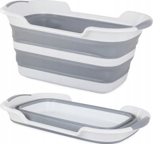 Verk Miska składana silikonowa z odpływem na pranie