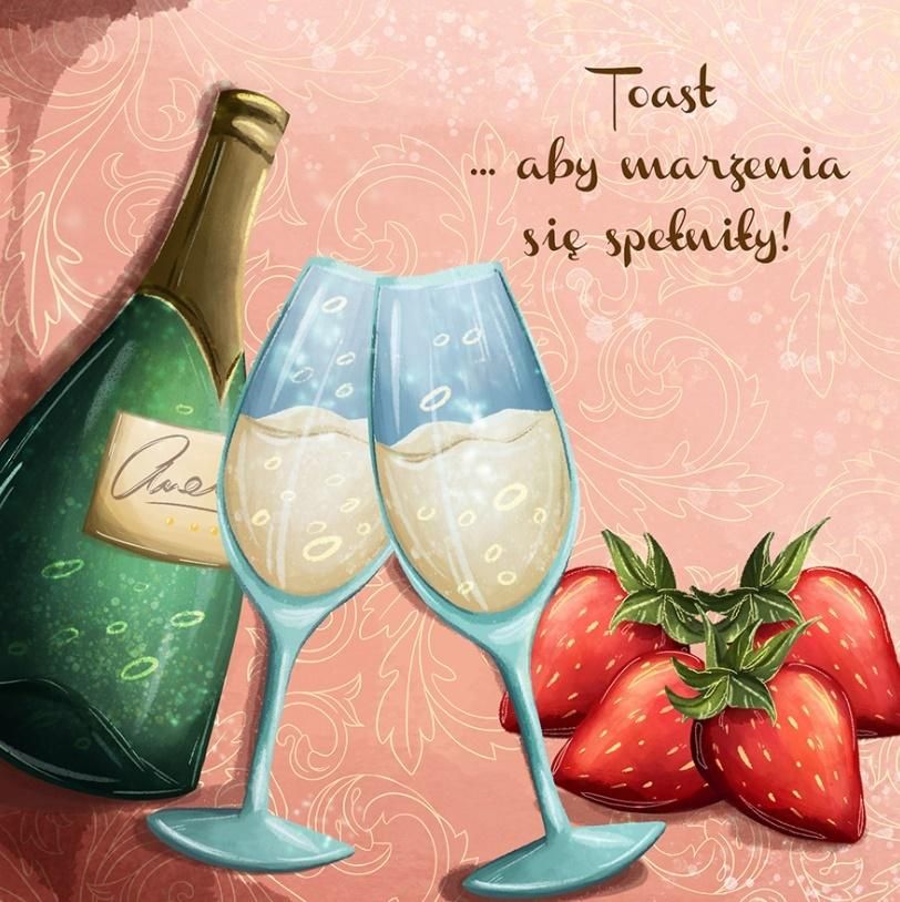 HENRY Karnet 155x155 Szampan