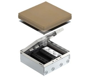 Bettermann Kompletna kaseta zasilająca z gniazdem UDHOME9 2V MT V