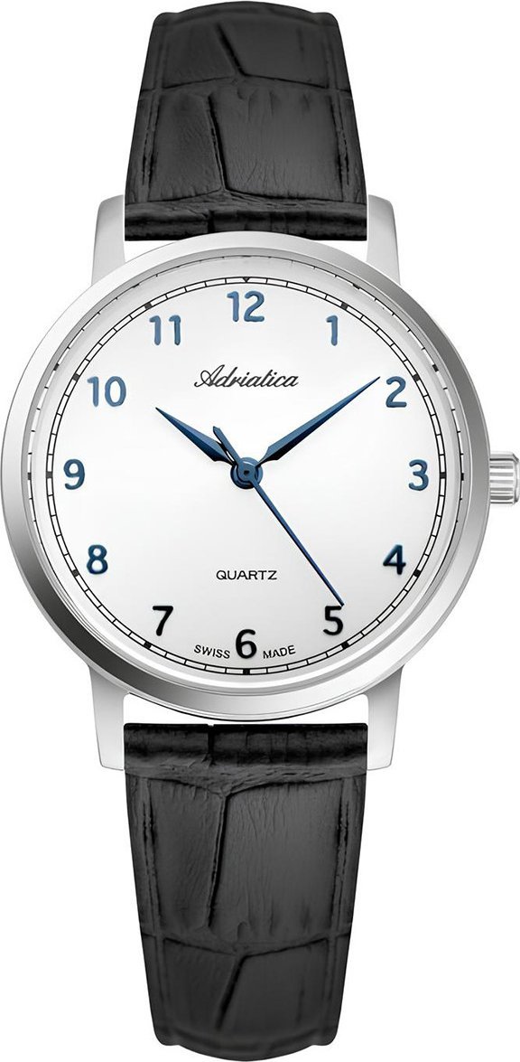 Zegarek Adriatica Zegarek damski Adriatica A3187.52B3Q czarny