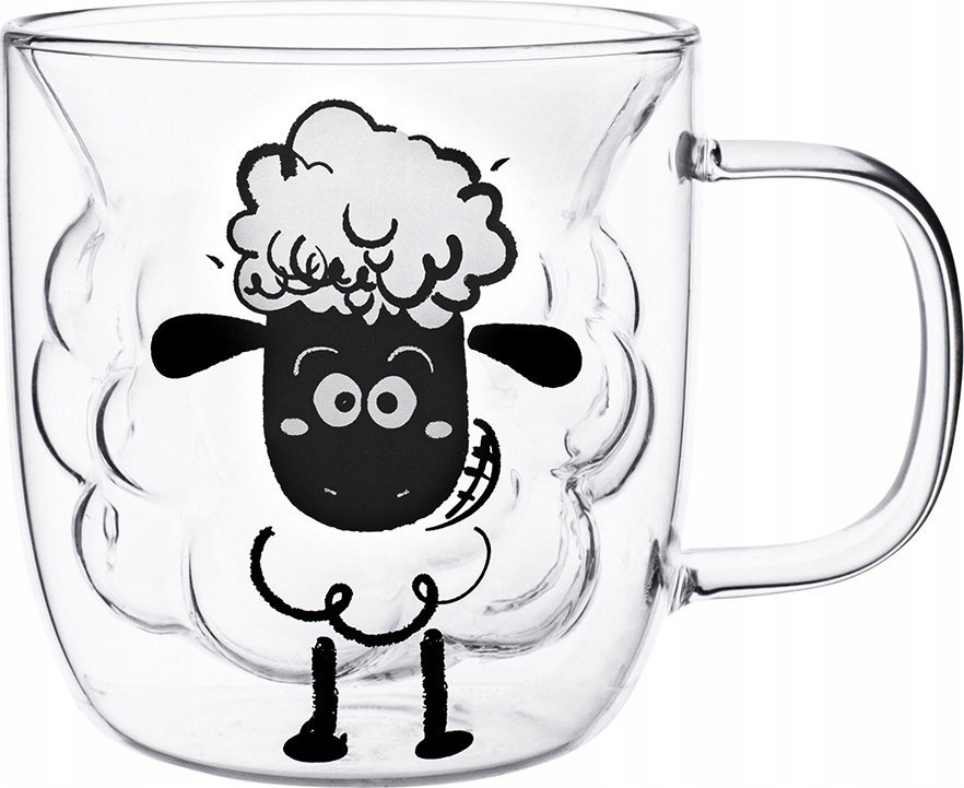 Lumarko Kubek Termiczny 330ml Dekoracja baranek Lumarko!