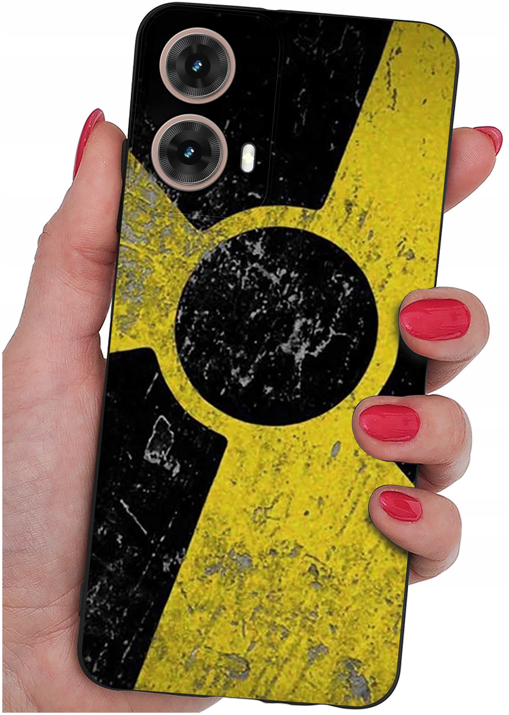 Etui do Motorola Moto G85 5G WZORY |SILIKONOWE MATT CASE