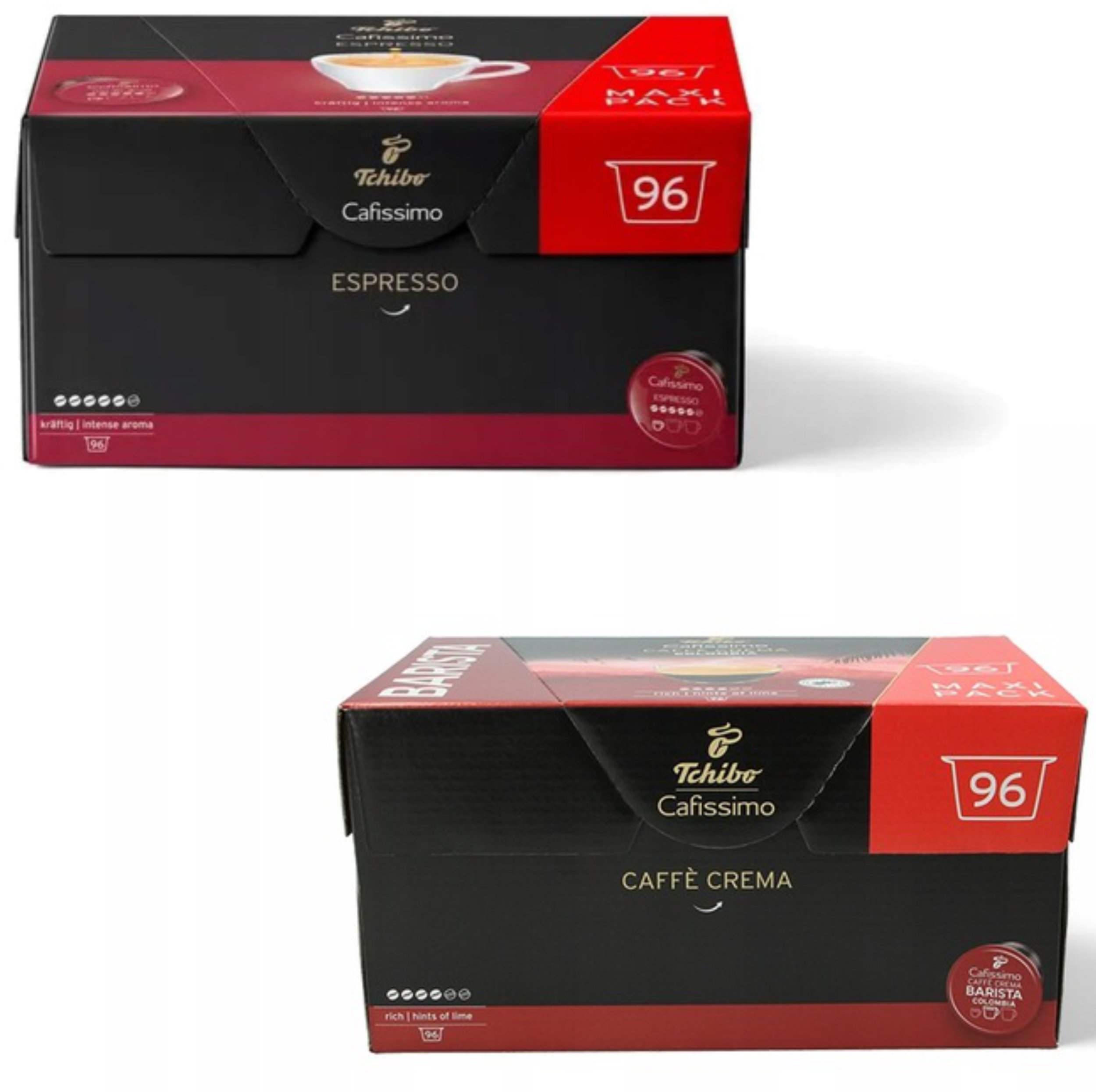 Tchibo Cafissimo Espresso Intense 96 kapsułek/ Kolumbia Arabika 96 kapsułek