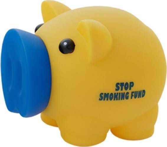 Maped Skarbonka Świnka Stop Smoking Fund zółta MAPED
