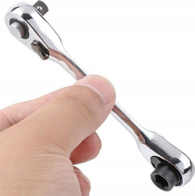 Korbi KLUCZ NASADOWY DWUSTRONNY 1/4" DWUKIERUNKOWY