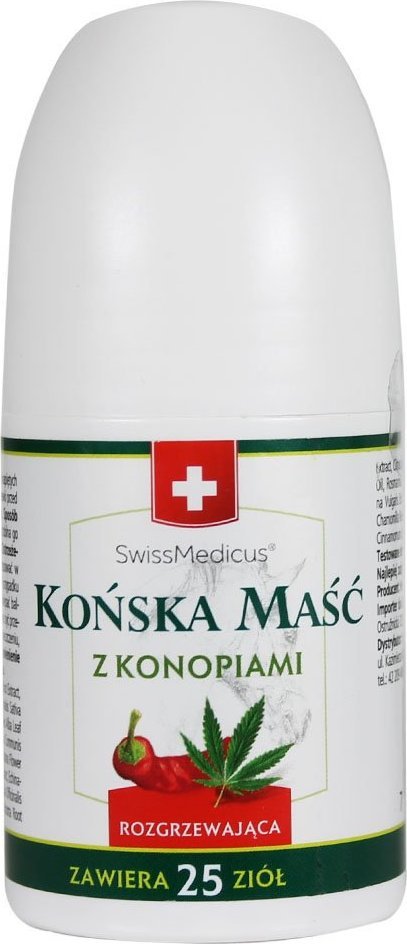 Herbamedicus Rozgrzewająca maść z konopiami roll-on - Herbamedicus || Oficjalny sklep MedFuture