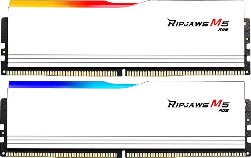 Pamięć G.Skill Ripjaws M5 RGB, DDR5, 32 GB, 6000MHz, CL28 (F5-6000J2836G16GX2-RM5RW)