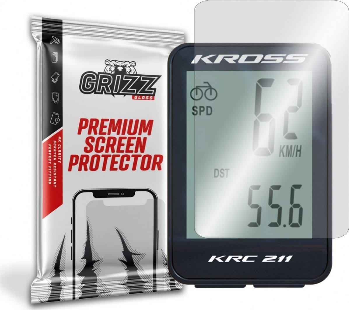 GrizzGlass Szkło hybrydowe Grizz Kross KRC 211