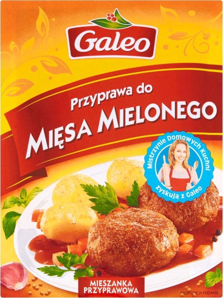 Galeo Galeo Przyprawa do mięsa mielonego 16 g