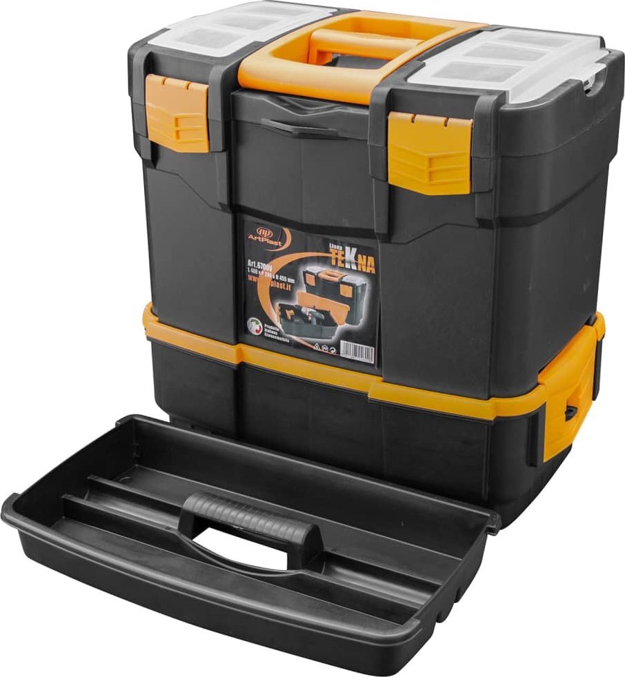 vidaXL vidaXL Skrzynka narzędziowa 460x280x455 mm, PP