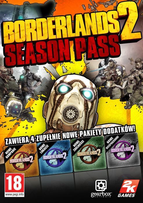 Borderlands 2 Season Pass PC, wersja cyfrowa