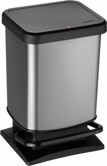 Kosz na śmieci Rotho na pedał srebrny (1754011006)