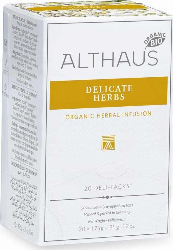 Althaus Althaus - Delicate Herbs Deli Pack - Herbata 20 saszetek