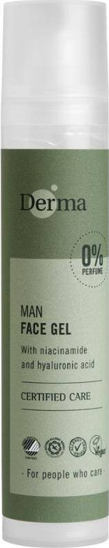 Derma Man Face Gel Nawilżający żel do twarzy dla mężczyzn z niacynamidem i kwasem hialuronowym 50ml