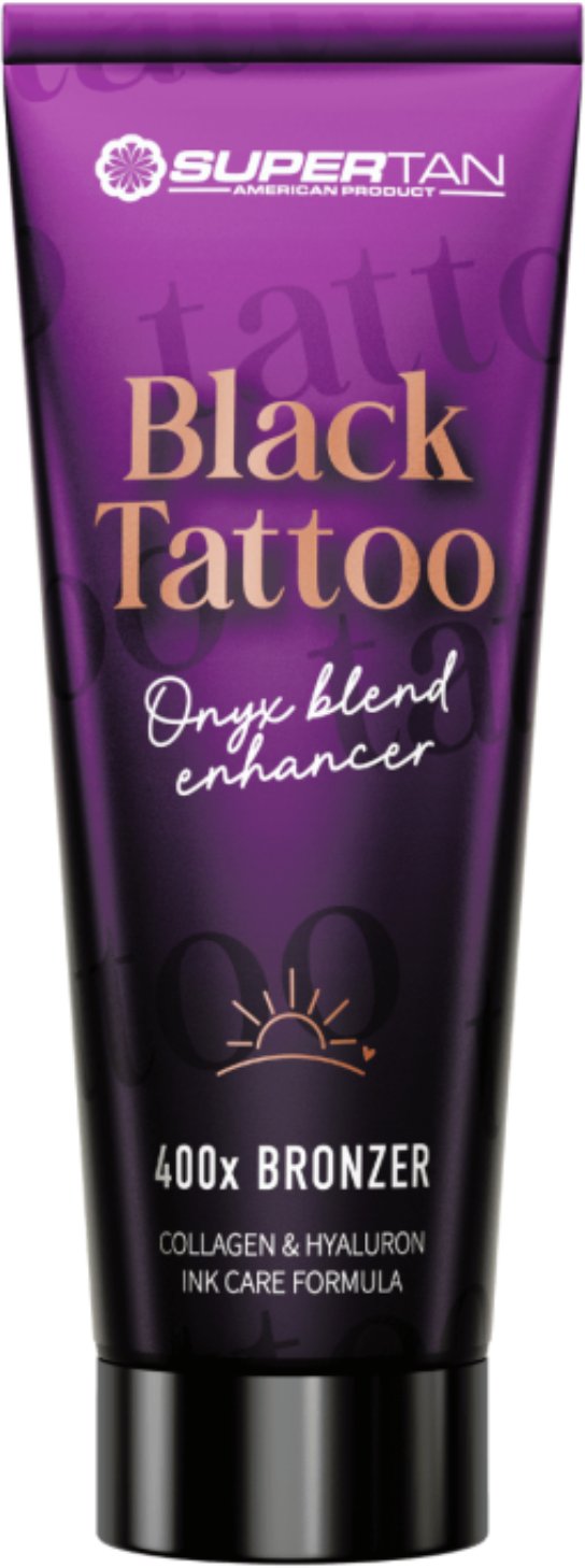 Supertan Black Tattoo Intensywny Bronzer Do Opalania 200ml